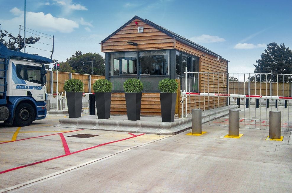 PAS 68 Bollard Security Planters Bespoke HVM and Vehicle Attack Delay